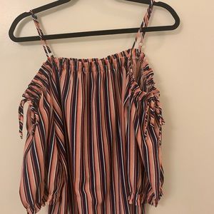 Charming Charlie peekaboo blouse